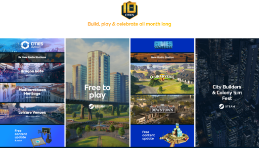 Cities: Skylines - Cities: Skylines встречает десятилетний юбилей с наборами премиального и бесплатного контента Cities: Skylines - Cities: Skylines встречает десятилетний юбилей с наборами премиального и бесплатного контента